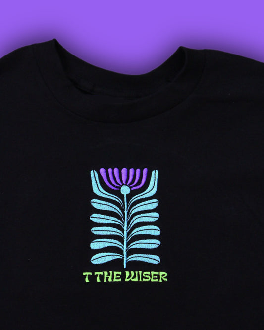 T the Wiser Retro Flower T-Shirt