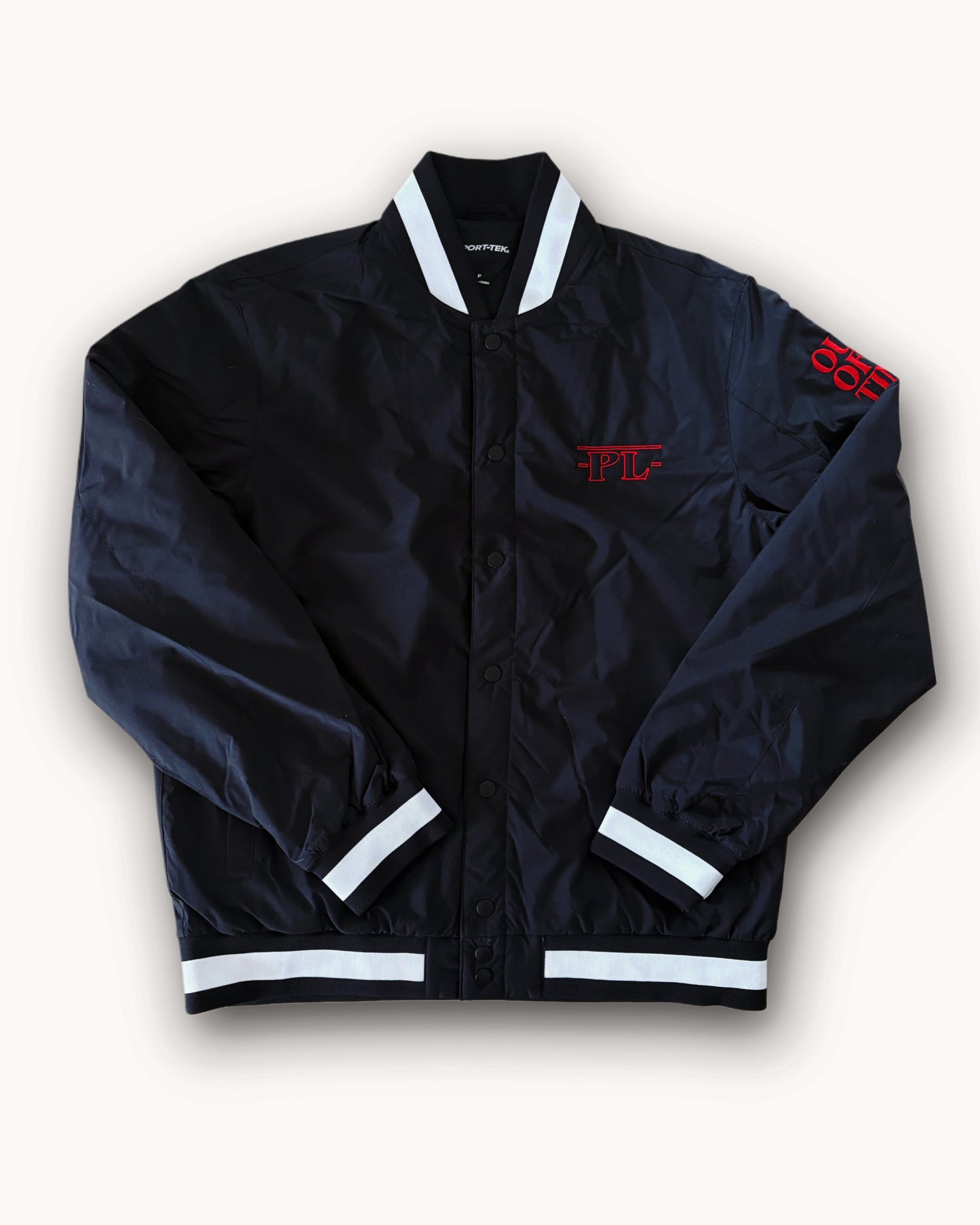 Out of Time Insulated Varsity Jacket