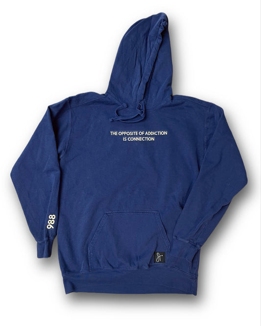 The Opposite of Addiction is Connection Hoodie