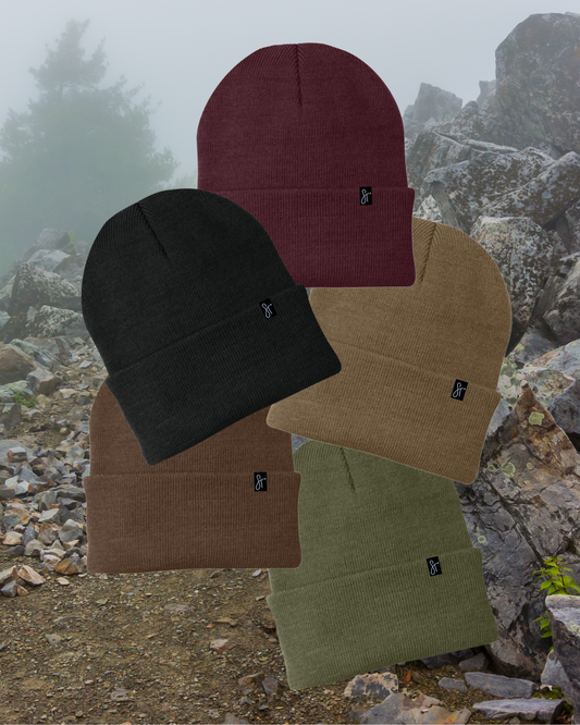 Trailhead Pack – Branded Blank Beanies (5-Pack)